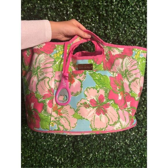 Lilly Pulitzer Insulated Beach Cooler Bag - Picture 1 of 3